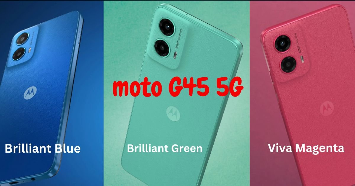 What could be the price of Moto G45 5G revealed