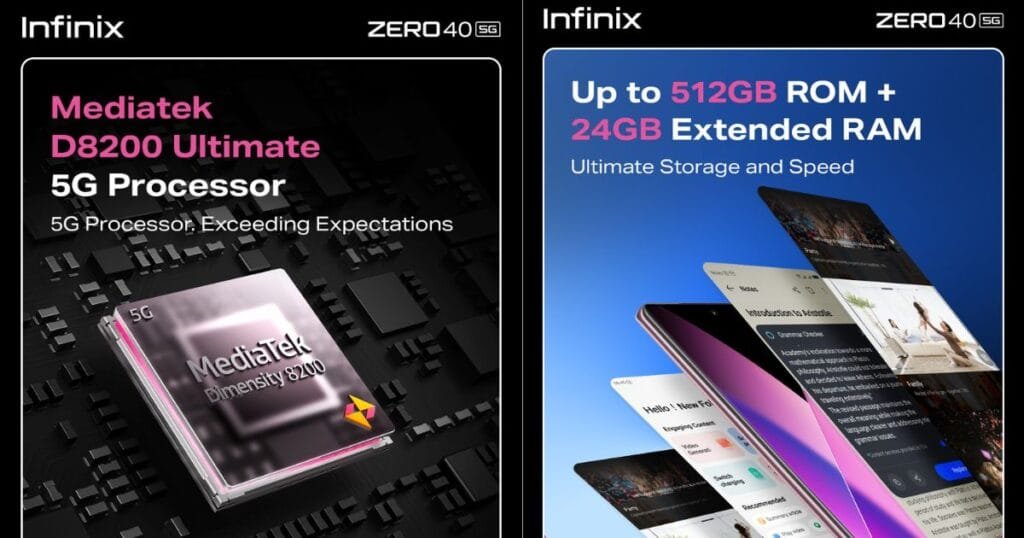 Boost Performance With Infinix Zero 40 5G Price