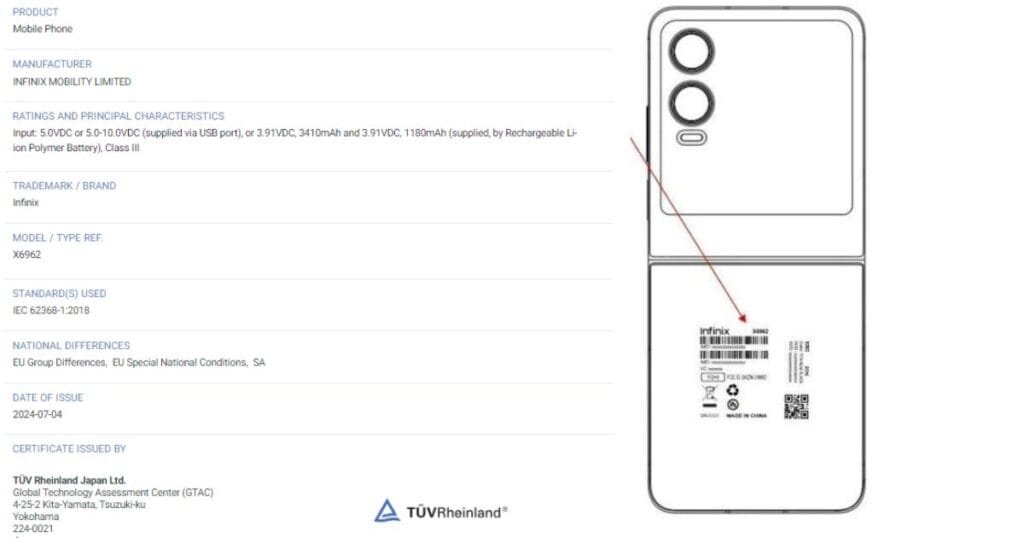 Infinix Zero Flip Price and Specs Revealed