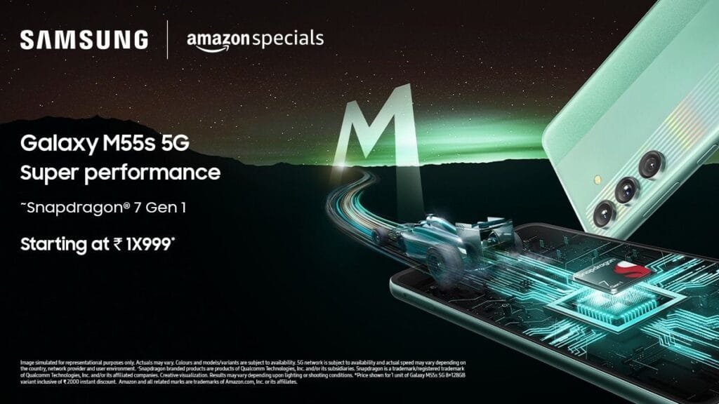 Galaxy M55s is powerful at this price with this specs