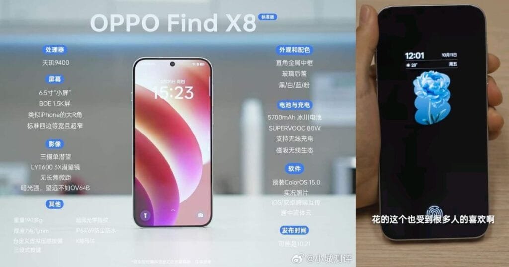 OPPO Find X8 Best in Display Top in Performance