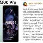 Honor 300 Pro may have 50MP dual selfie 8 Gen 3