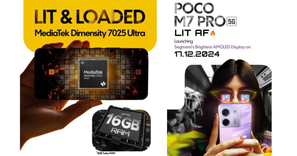 Get Ready For POCO M7 Pro 5G A Game Changer